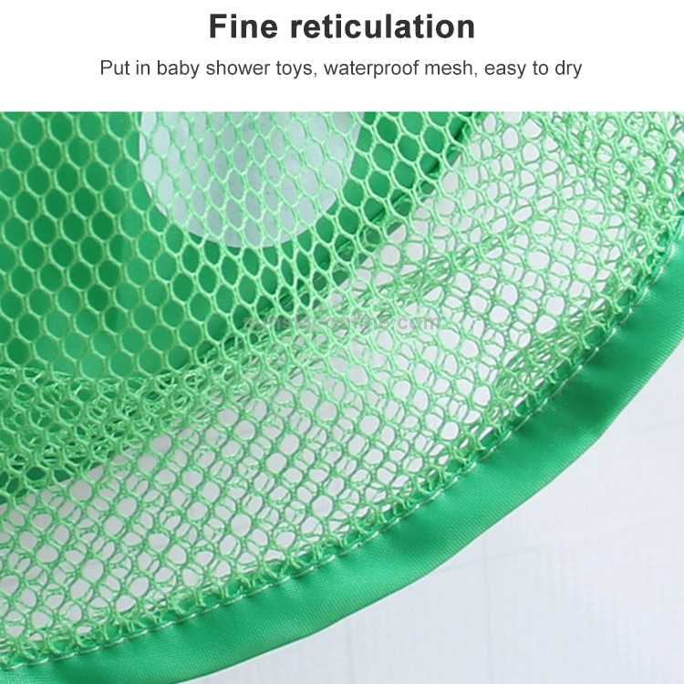 Baby Shower Toys Storage Organizer Kids Toy Storage Mesh Set For Bathroom(Frog)