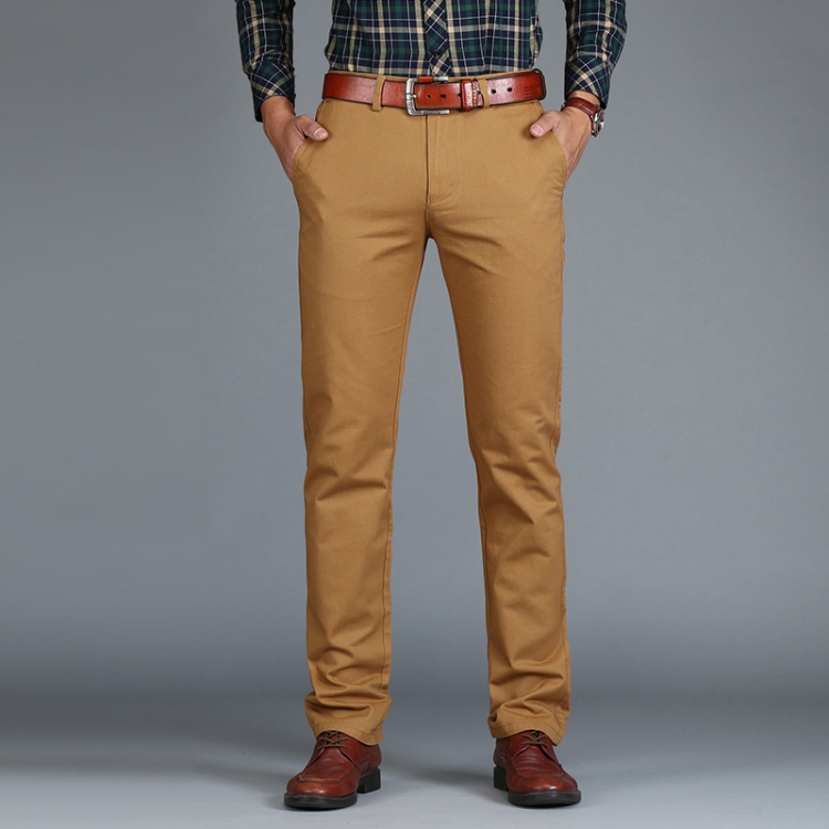 Straight Loose Casual Cotton Trousers 