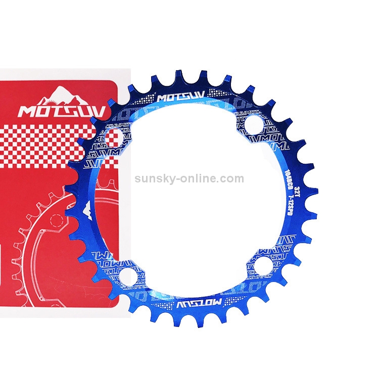 MOTSUV Narrow Wide Chainring MTB Bicycle 104BCD Tooth Plate Parts