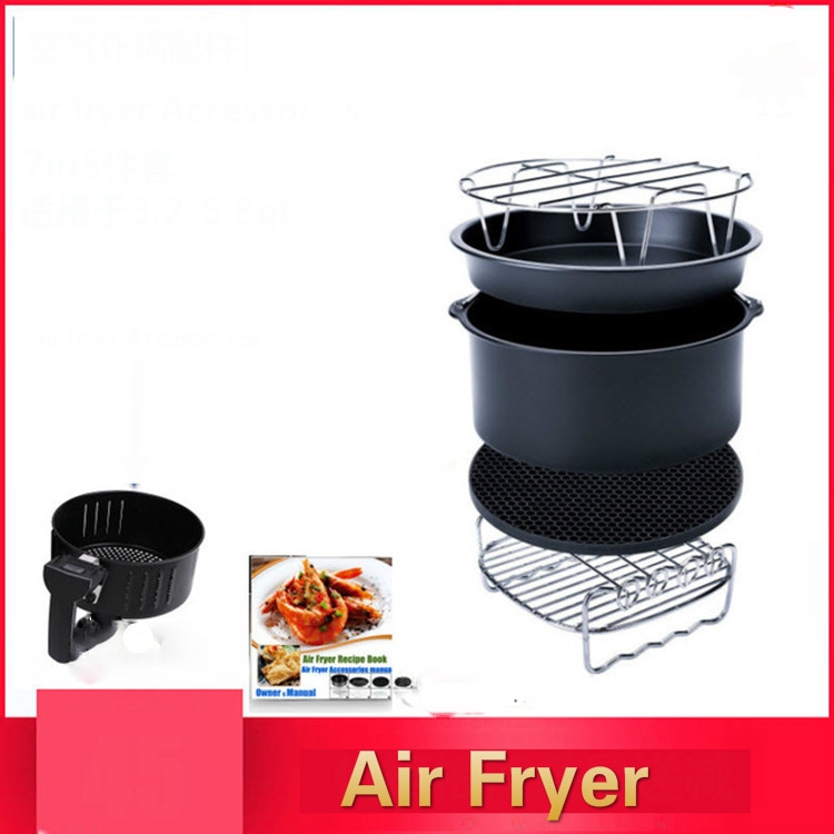 For Ninja 3.7-4.2QT Air Fryer Accessories 6 in 1 Set