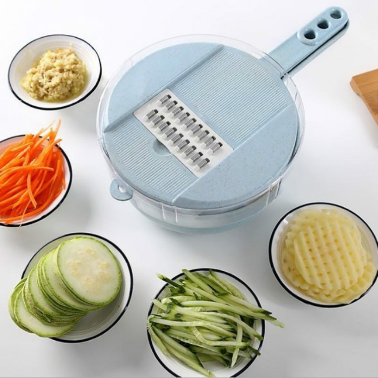 Dropship 1 Set; 4in1; Vegetable Slicer; Multifunctional Fruit Slicer;  Manual Food Grater; Rotary Cutter; Vegetable Grinders; Kitchen Stuff;  Kitchen Gadgets to Sell Online at a Lower Price