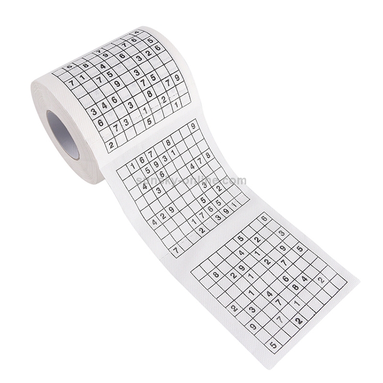 Paper + Design Papier toilette Sudoku 1 rouleaux à 3 couches