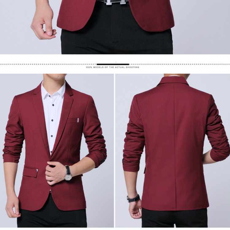 Wine red hot sale colour blazer