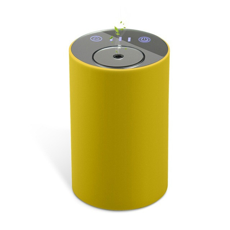 Macchina per aromaterapia per auto atomizzatore di oli essenziali portatile  USB Qffice Home (gialla)