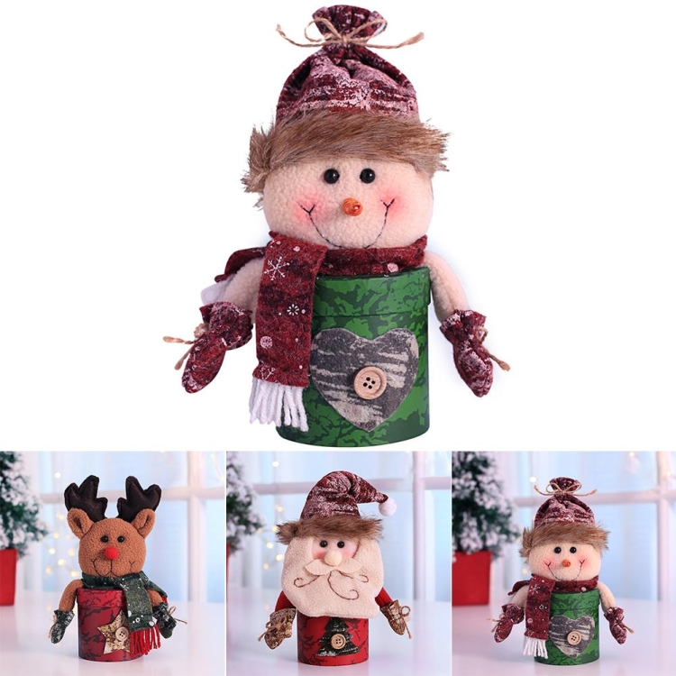 Рождественские украшения куклы в форме конфеты мешок детский подарок (лось)