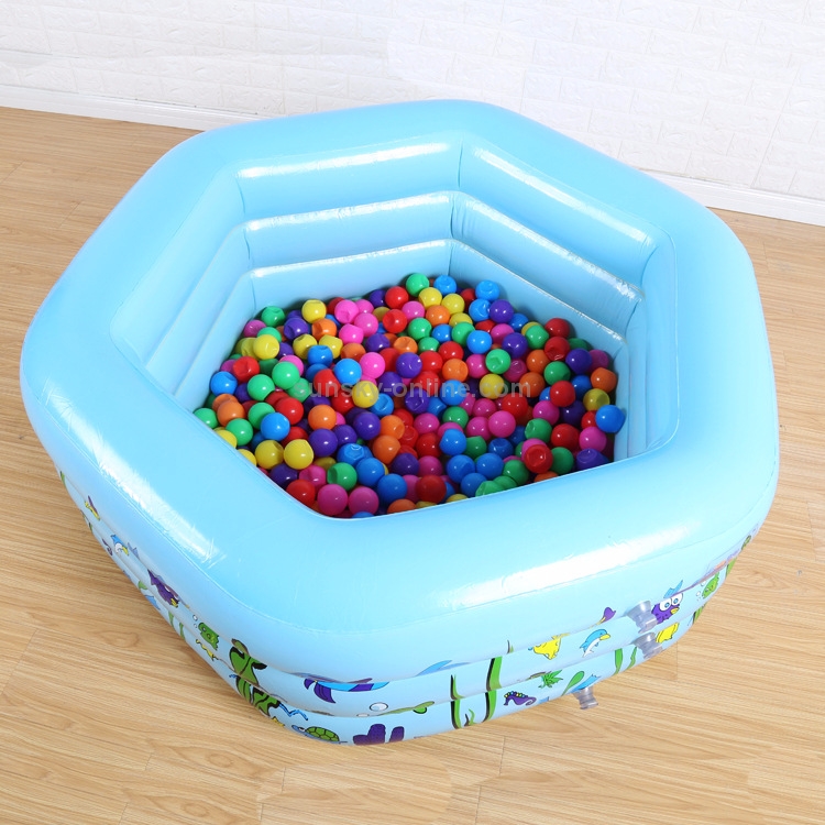 Baignoire hexagonale familiale pour enfants, piscine gonflable