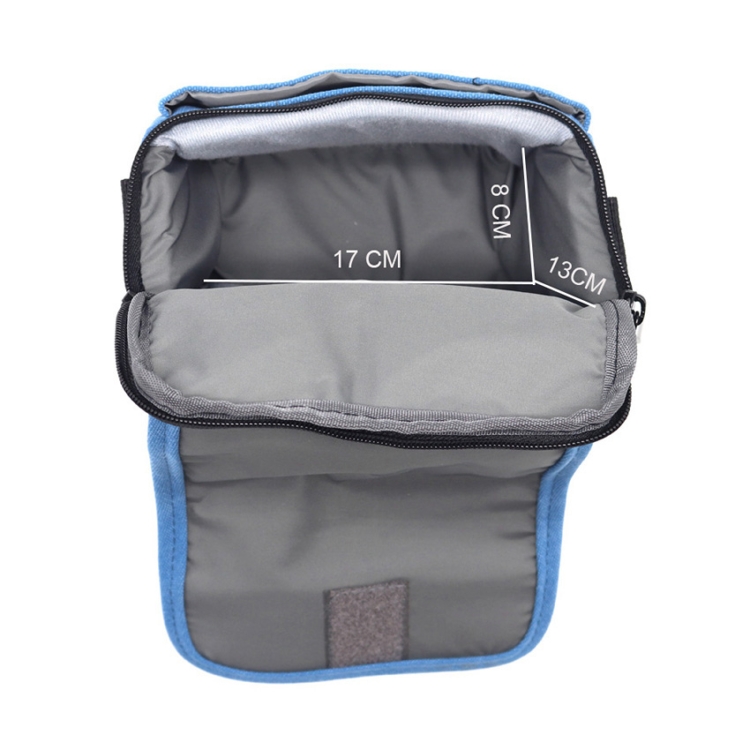 Universal DSLR Camera Shoulder Bag Canvas Photo Handbag, External size: 19 x 17 x 10mm(Black) - 3
