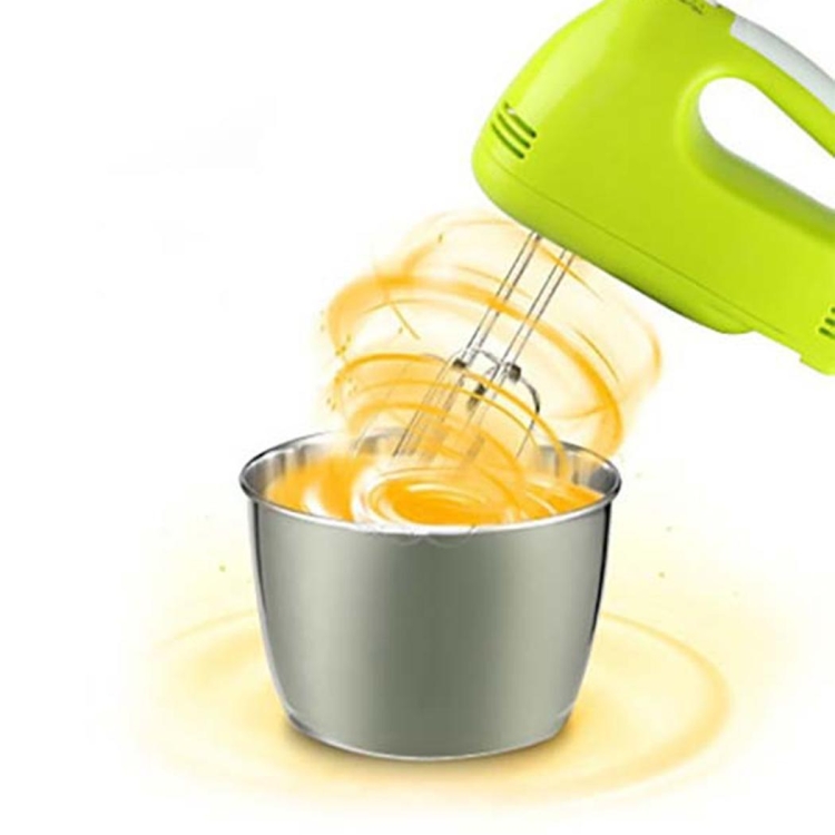 Whisk Electric Household Mini Whisk Baking Small Whipped Cream Machine,  Specification:CN Plug+6 Stirring Rods