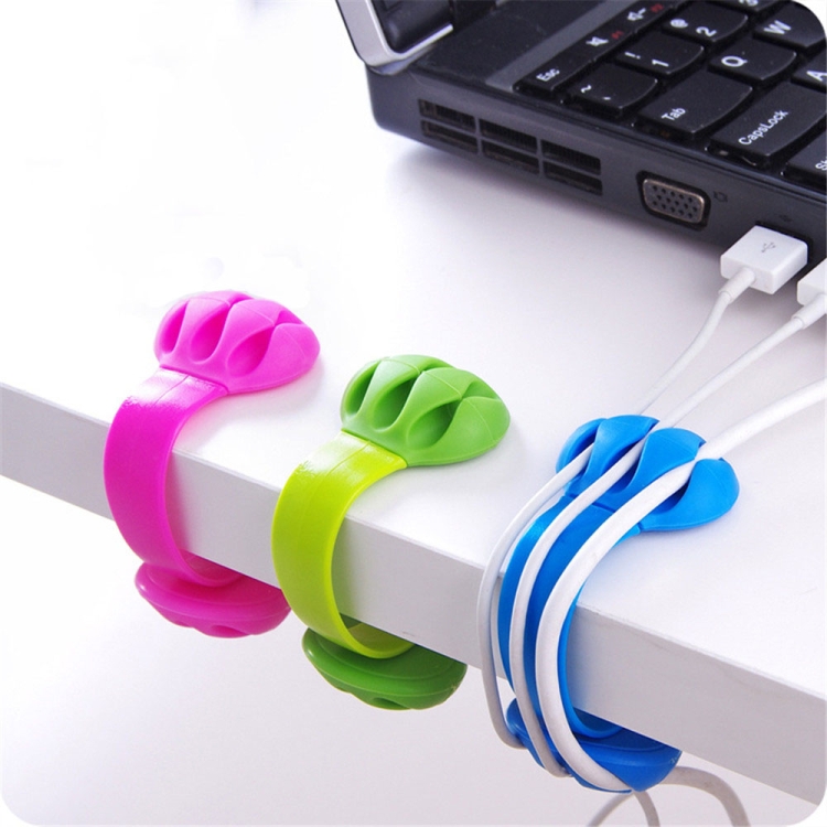 3 PCS Desktop Plug Wire Finishing Fixing Clip Winder Clip Cable Organizer(Black) 3 PCS Desktop Plug Wire Finishing Fixing Clip Winder Clip Cable Organizer(Black)