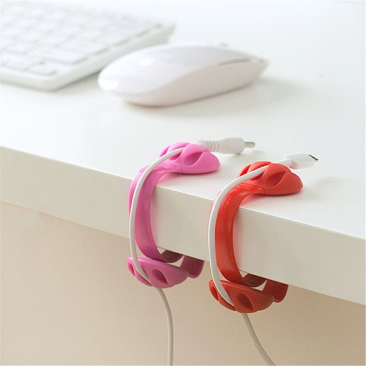 3 PCS Desktop Plug Wire Finishing Fixing Clip Winder Clip Cable Organizer(Black) 3 PCS Desktop Plug Wire Finishing Fixing Clip Winder Clip Cable Organizer(Black)