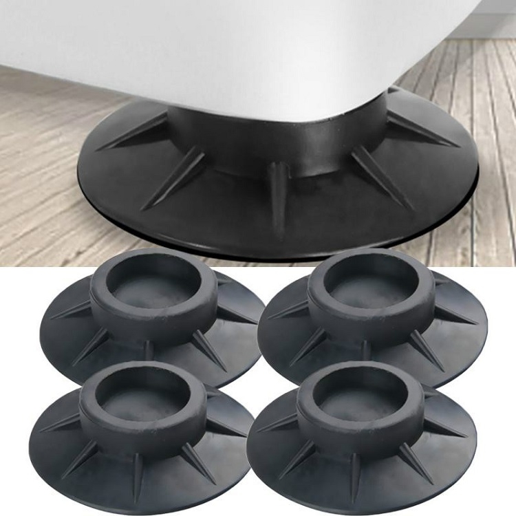 4 ventouses antidérapantes anti-vibration tambour machine à laver
