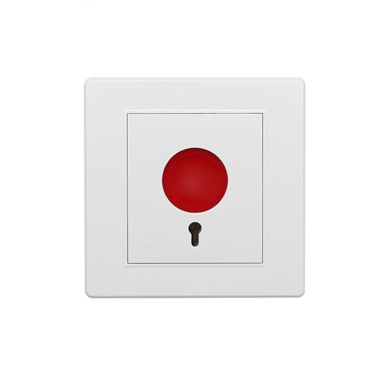 Botón de llamada de emergencia de alarma de ayuda manual de reinicio de tecla PA86 de 5 piezas - 1