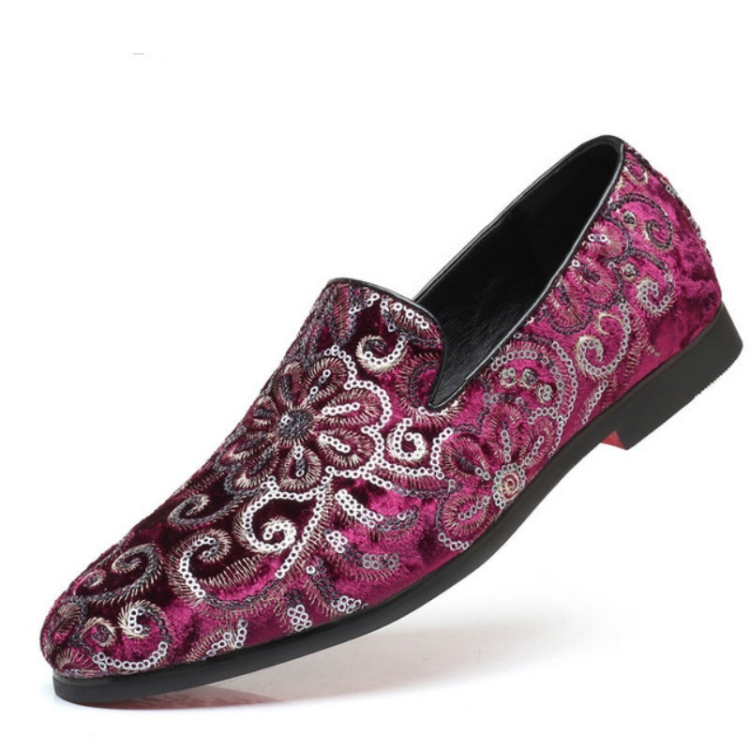 Mens pink clearance glitter shoes