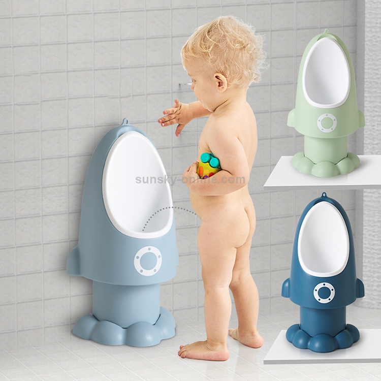 Urinoir debout pour garçon de toilette pour enfants (bleu ciel)