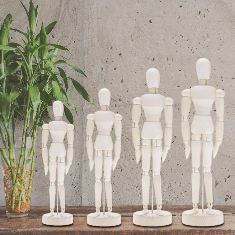 5.5 Artist Wooden Mannequin Manikin Mini Drawing Mannequin 5.5 Inches Tall  Drawing Figure 