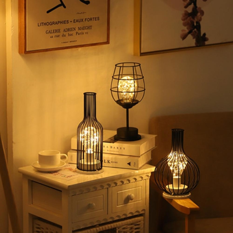Lampe LED rechargeable en forme de phare, Mini lampe de nuit rétro