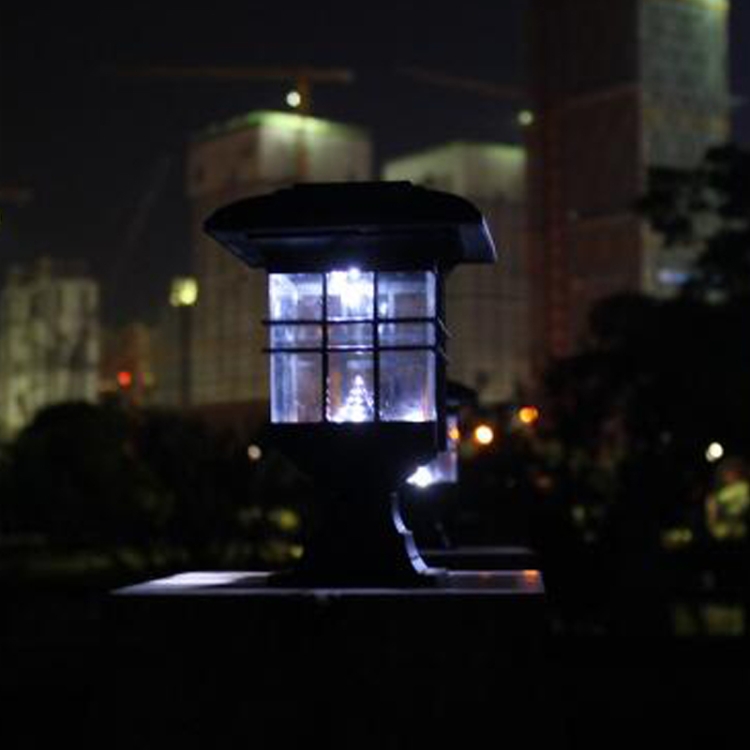 Modern solar pillar lights provide a bright outdoor illumination which creates a welcoming atmosphere for your pathways.