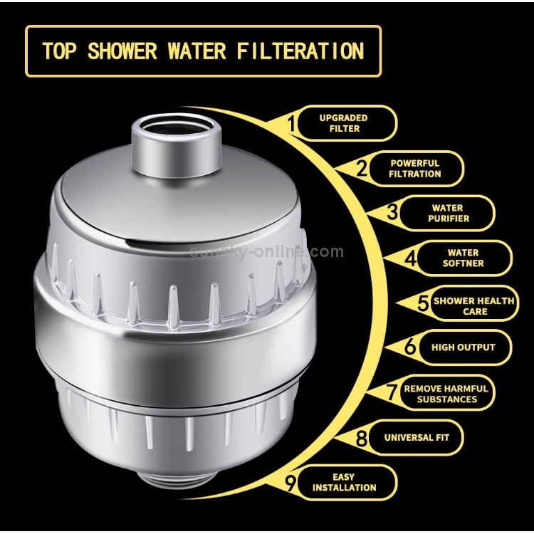 SLD - Filtro Doccia A 10 Fasi, Filtri Dell'acqua Doccia Universali  Sostituibile Per Doccia Per Doccia Purificatore Filtro Acqua Dura Dell'acqua  Dura - ePrice