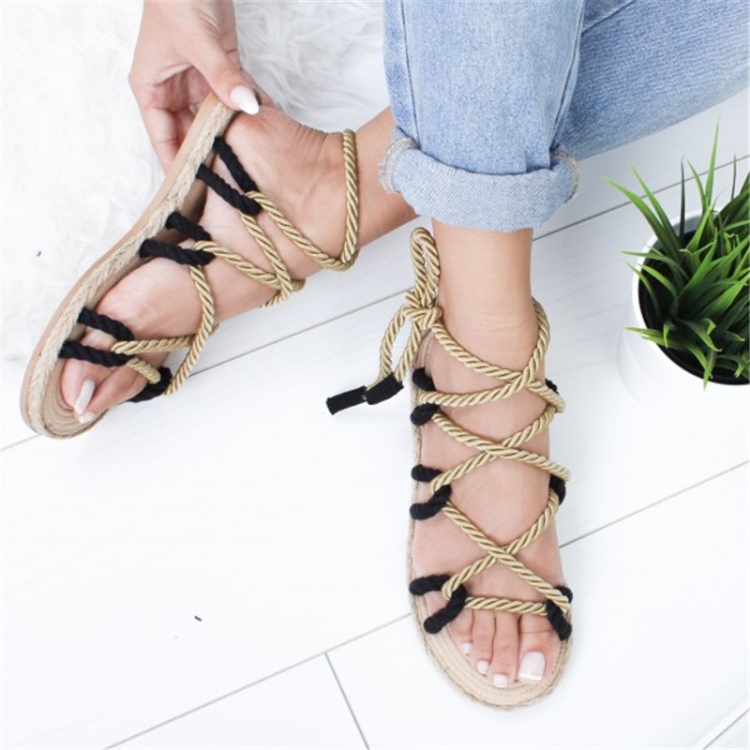 Women's Platform Wedge Sandals Hemp Rope Braided India | Ubuy