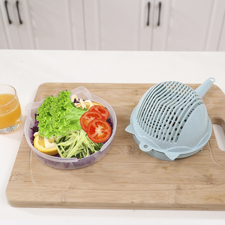 Coupe-légumes multifonction en forme de chat raboteuse râpe trancheuse accessoires de cuisine Gadgets (rose) - 6