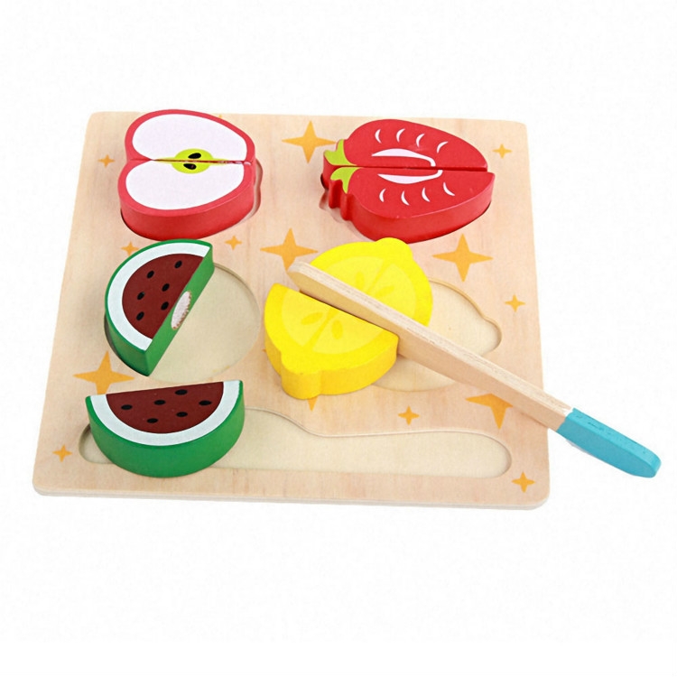 Pea NEW Children Cutting Fruits and Vegetables Educational Toys Kitchen Pretend 