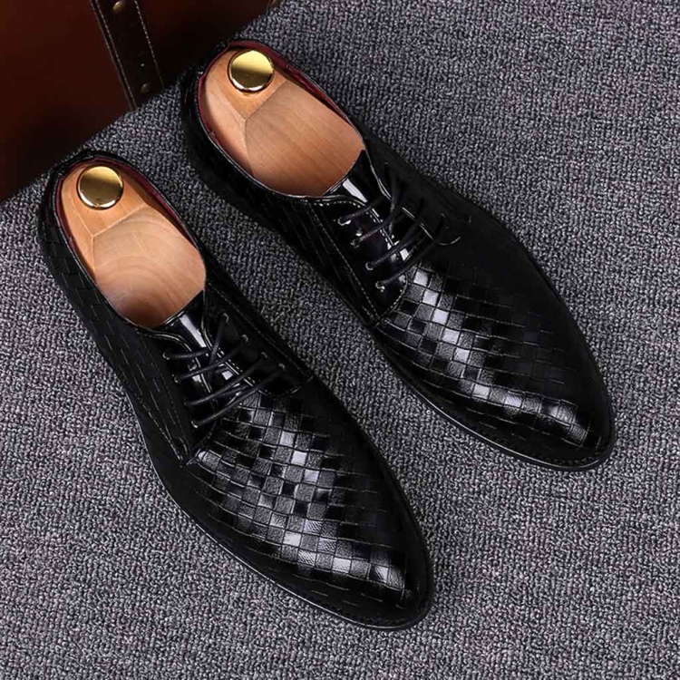 Crocowalk Men Dress Boots Wingtip Ankle Boot Side Zip Brogue Shoes Non Slip Lace Up Leather Shoe Mens Casual Pointed Toe Black 10.5, Men's, Size: One