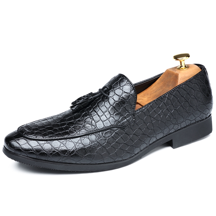 Zapatos cómodos para hombre, cómodos, de negocios, de caballero, de vestir  a punta, para hombre, tamaño: 40 (negro)