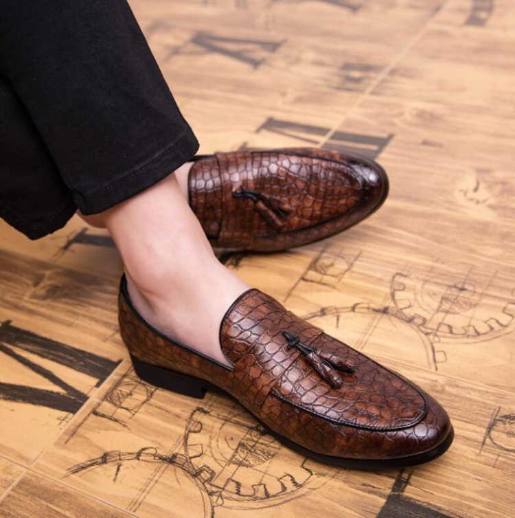 Zapatos cómodos para hombre, cómodos, de negocios, de caballero
