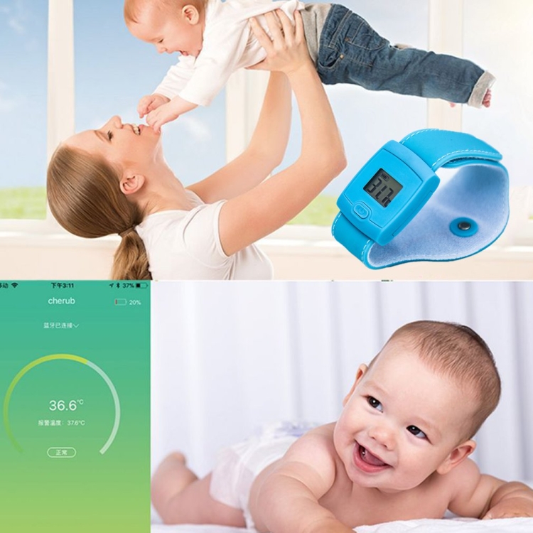 Smart Band Bluetooth Thermometer Body Baby Kids Medical supplies