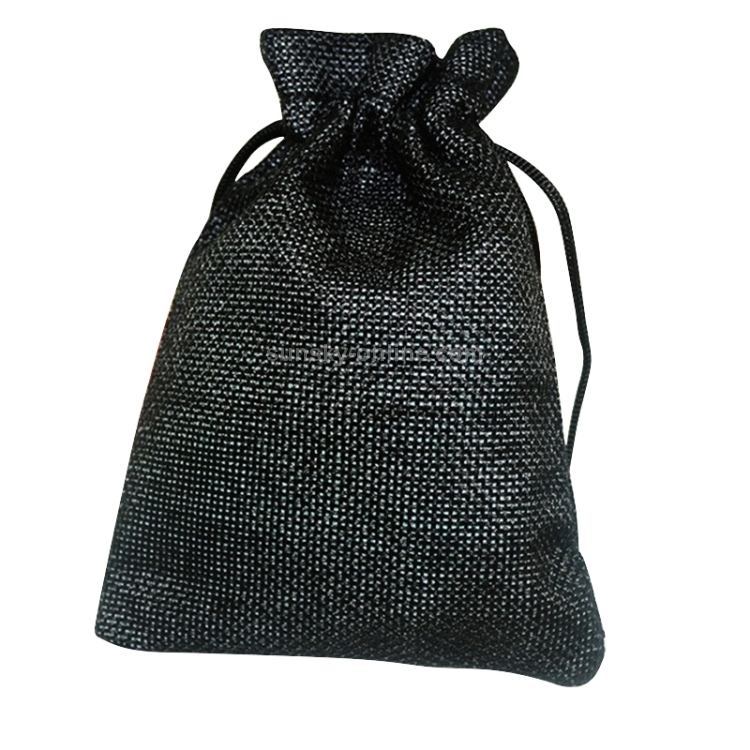 20pcs Pattern Style Jewelry Bags Pouch Drawstring Jute Bag Sack Cotton Bag  Little Bags for Jewelry Display Storage DIY Gift Bag