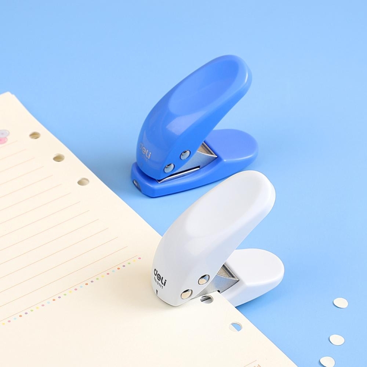 Deli Mini Small Hole Punch Single Circular Hole Punch Machine Manual Hole  Punch, Size: 6x5.5cm, Random Color Delivery