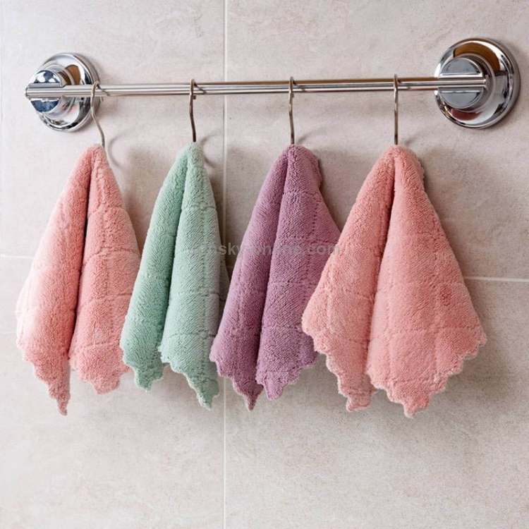 10/20pcs Kitchen Towels And Dishcloths Rag Set Small Dish Towels For  Washing Dishes Dish Rags For Cooking Baking-Random Color