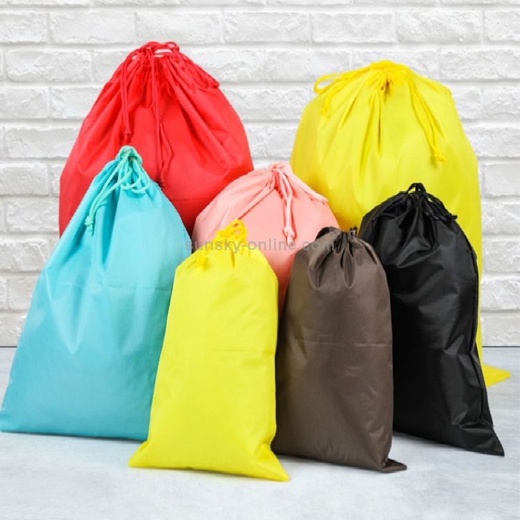 Bolsa De Almacenamiento Impermeable Con Cordón De 2 Piezas Para Ropa