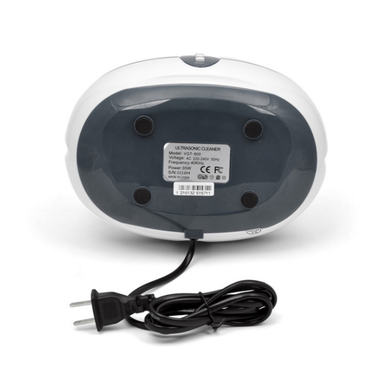 Nettoyeur ultrasonique d'aspirateur à faible bruit VGT-800 600 ml