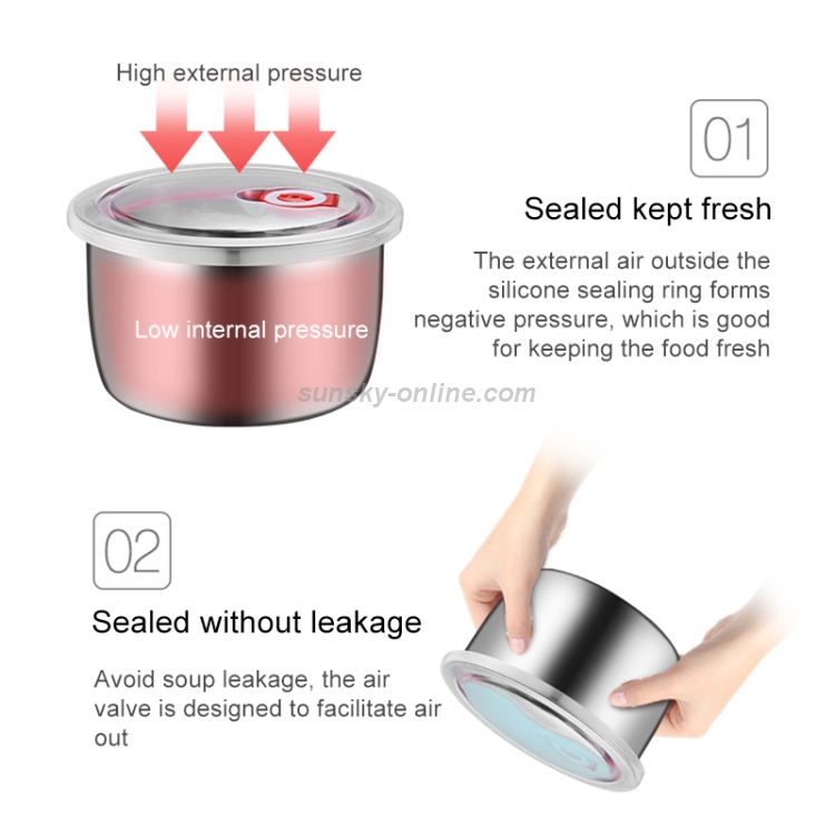 Yoice 220V Multifunction Electric Lunch Box Threelayer Stainless