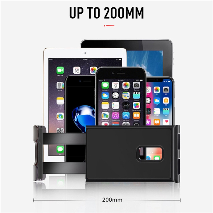 Universal Adjustable Car Tablet Stand Holder Car Seat Back Bracket For 4-11 Inch Tablet(Black) Universal Adjustable Car Tablet Stand Holder Car Seat Back Bracket For 4-11 Inch Tablet(Black)