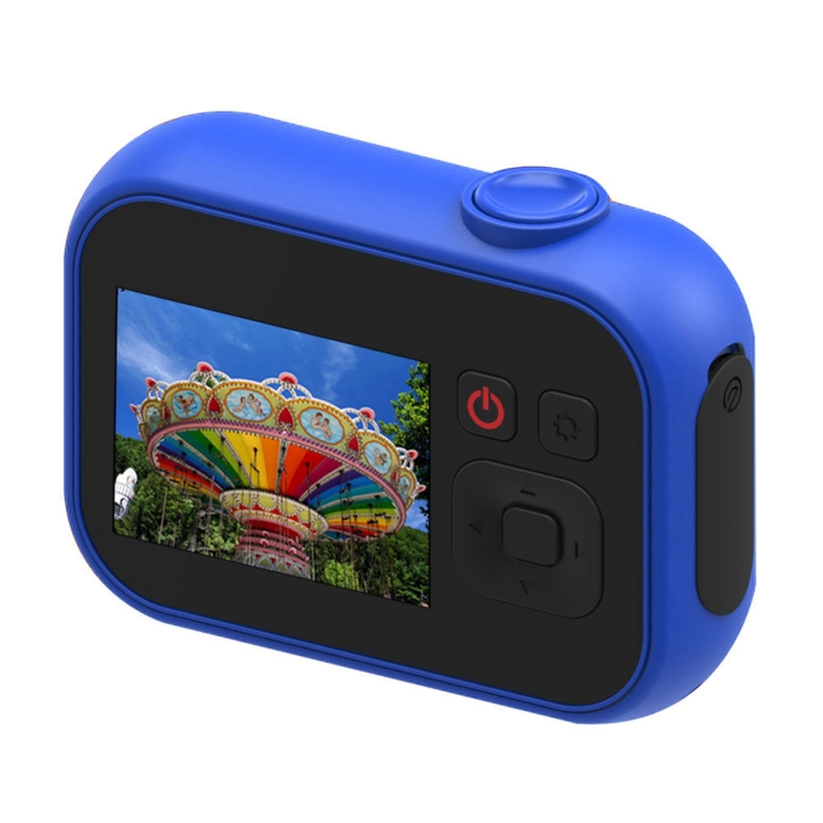 Puzzle para niños, cámara digital para ejercicios con memoria incorporada, lente gran angular de 120 grados (rojo) - 2