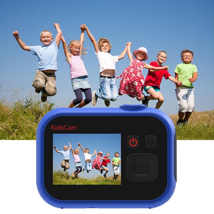 Puzzle para niños, cámara digital para ejercicios con memoria incorporada, lente gran angular de 120 grados (rojo) - 5