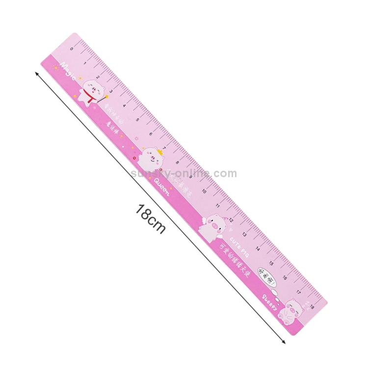 Pink Magnetic Ruler & Counter