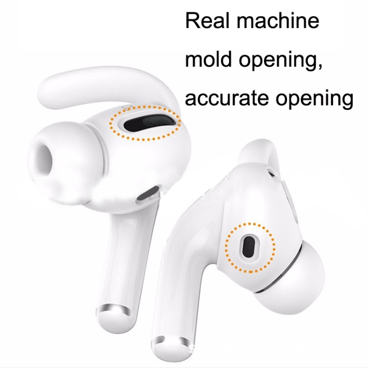 Embouts d'oreille de Remplacement pour Airpods Pro,Embouts d'écouteurs en  Silicone avec Trou de réduction du Bruit,il est Confortable à Porter et il