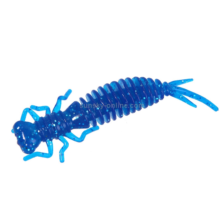 WALK FISH Larva Soft Lures 55mm 75mm 100mm Fishing Artificial