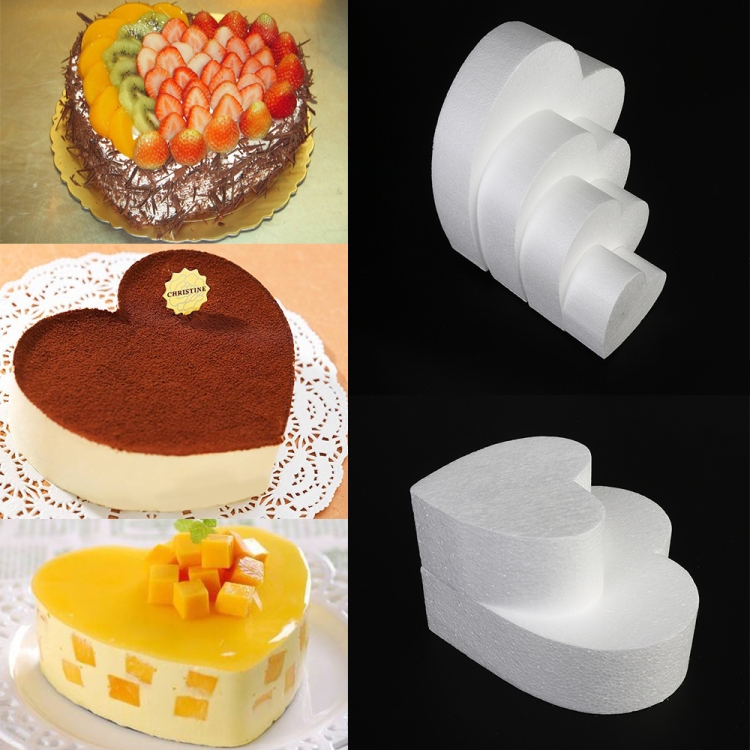 Moule à gâteau cœur hauteur 5 cm - Différents diamètres