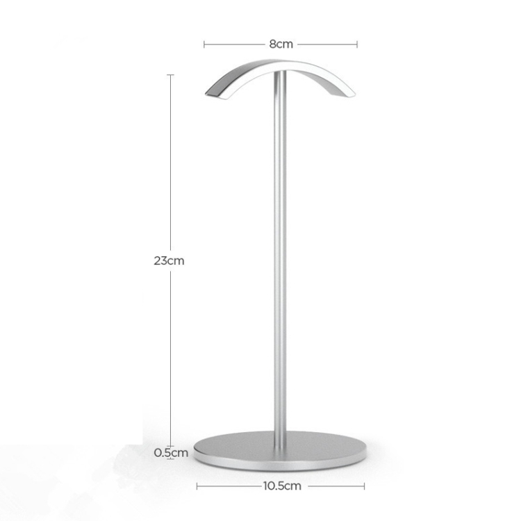 Aluminum Alloy Headset Bracket Weaving Headset Metal Display Stand(Black) Aluminum Alloy Headset Bracket Weaving Headset Metal Display Stand(Black)