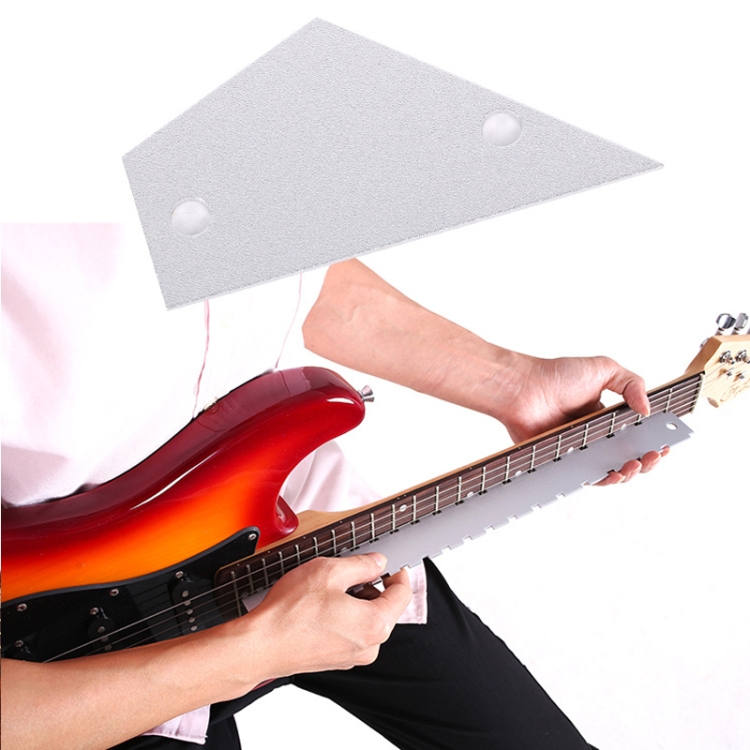 Great Neck Ruler GNR1 Aluminium Measurement Bass Guitar Neck Ruler, Colour:Gold ...