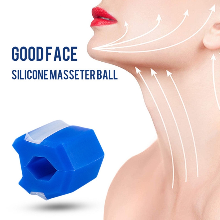 3PCS 6th Generation Masseter Ball Entrenador mandibular Entrenador de  músculos faciales Dispositivo de estiramiento facial de silicona (Rojo)