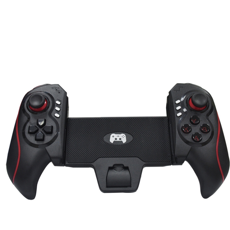 BTC-938 Wireless Bluetooth Telescopic Multifunctional Gamepad for Android / IOS / PC System(Black Red) BTC-938 Wireless Bluetooth Telescopic Multifunctional Gamepad for Android / IOS / PC System(Black Red)