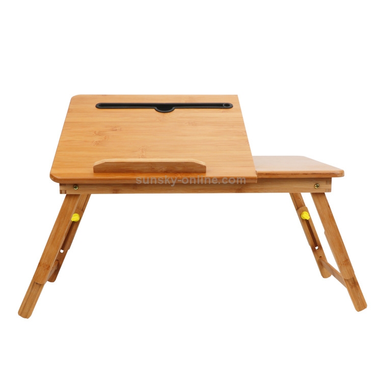 Nanzhu Folding Computer Table Bed Card Slot Laptop Table Simple Lazy