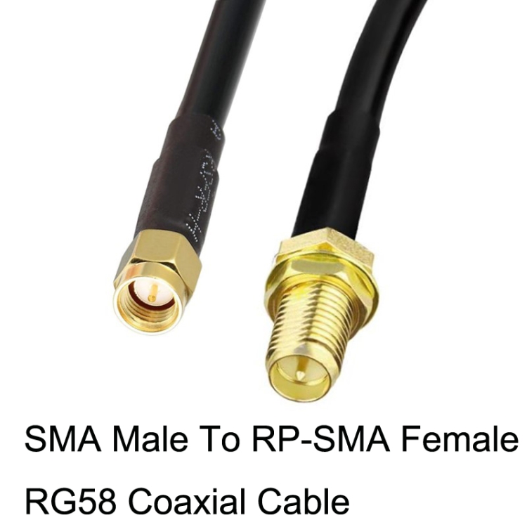Rallonge 3m cable wifi sma male vers sma femelle