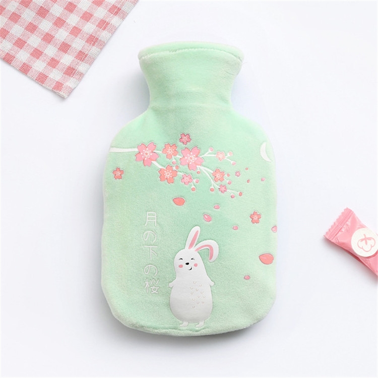 Cute Cartoon Plush Hot Water Bags Large Capacity Hand Warmers