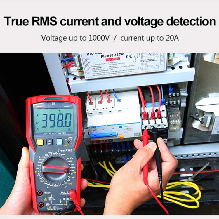 UNI-T UT89XD Digital High-Precision Multimeter Digital Display Multi-Meter